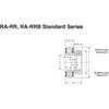Fafnir Wide Inner Ring And Housed Units, #RA010RRB RA010RRB